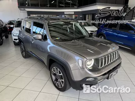 JEEP RENEGADE LONGITUDE 1.8 16V AT6 na cor Cinza em Ponta Grossa / PR - 6840450