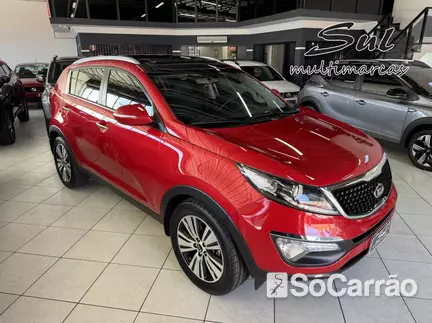 KIA SPORTAGE EX 4X2 2.0 16V AT na cor Vermelha em Ponta Grossa / PR - 6939567