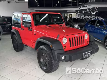 JEEP WRANGLER SPORT 4X4 3.6 V6 na cor Vermelha em Ponta Grossa / PR - 6973947