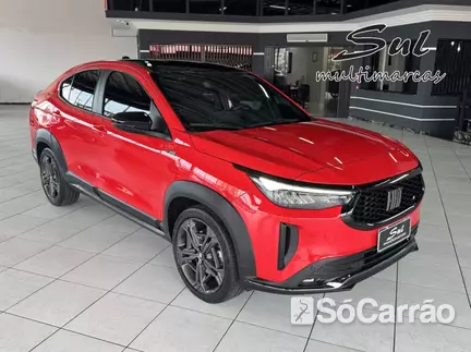 Fiat FASTBACK LIMITED EDITION BY ABARTH T270 1.3 TB CVT na cor Vermelha em Ponta Grossa / PR - 6991112