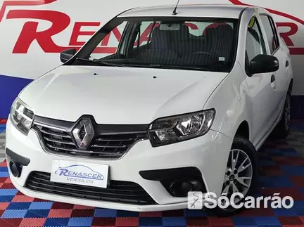 Renault SANDERO LIFE 1.0 12V SCE na cor Branca em Curitiba / PR - 6463574