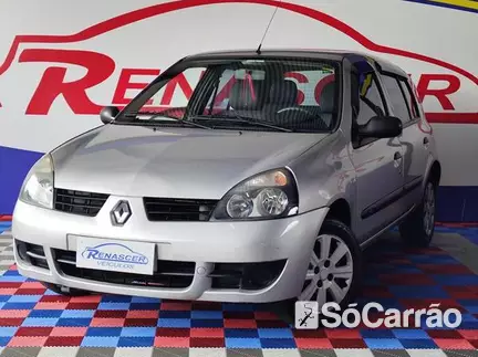 Renault CLIO CAMPUS 1.0 16V HIFLEX na cor Prata em Curitiba / PR - 6527533