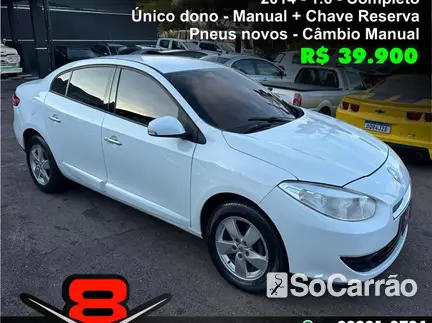Renault FLUENCE FLUENCE DYNAMIQUE 2.0 16V HIFLEX na cor Branca em Curitiba / PR - 6568238