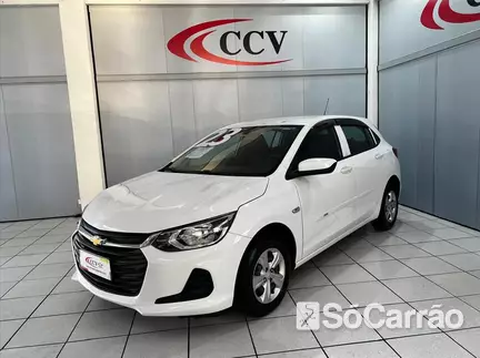 Chevrolet ONIX 1.0 12V MT6 na cor Branca em Curitiba / PR - 6553783