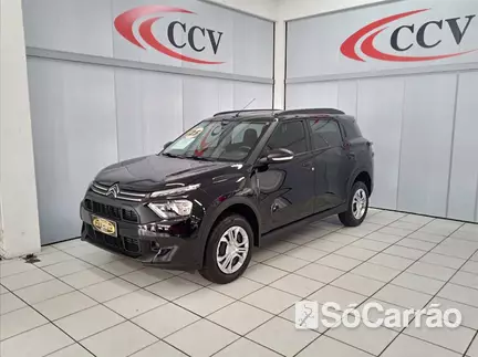 Citroen C4 CACTUS LIVE 1.6 16V AT na cor Preta em Curitiba / PR - 6554076
