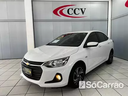 Chevrolet ONIX PLUS LT 1.0 TB 12V AT6 na cor Branca em Curitiba / PR - 6722254