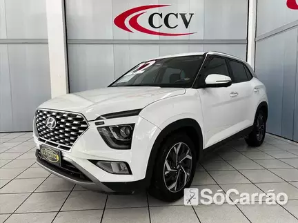 Hyundai CRETA PLATINUM 1.0 12V T-GDI AT na cor Branca em Curitiba / PR - 6885926