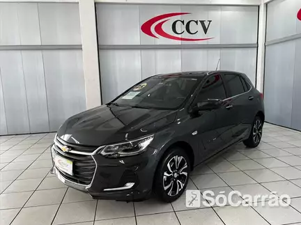 Chevrolet ONIX PREMIER 1.0 TB 12V AT6 na cor Cinza em Curitiba / PR - 6938836