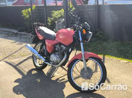 Honda CG 150 TITAN ES na cor Vermelha em Curitiba / PR - 6986474