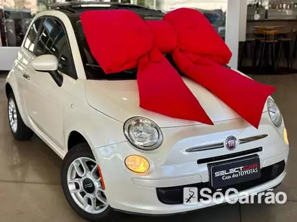 Fiat 500 CULT EVO 1.4 8V na cor Branca em São José dos Pinhais / PR - 6690457