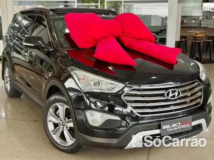 Hyundai GRAND SANTA FE GLS 4WD 3.3 V6 AT na cor Preta em São José dos Pinhais / PR - 6755536