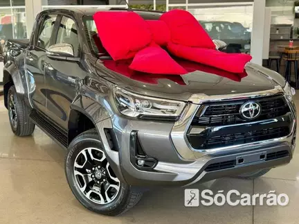 Toyota HILUX CD SRX PLUS 4X4 2.8 TB AT6 na cor Cinza em São José dos Pinhais / PR - 6847369