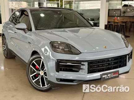Porsche CAYENNE COUPE E-HYBRID 4X4 3.0 V6 TB na cor Cinza em São José dos Pinhais / PR - 6889890