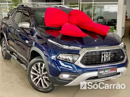 Fiat TORO RANCH 4X4 2.0 16V AT9 na cor Azul em São José dos Pinhais / PR - 6910061