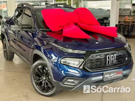 Fiat TORO VOLCANO(BLACK) 1.3 TB AT6 na cor Azul em São José dos Pinhais / PR - 6969685