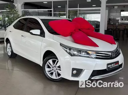 Toyota COROLLA GLI 1.8 16V CVT na cor Branca em São José dos Pinhais / PR - 6994784