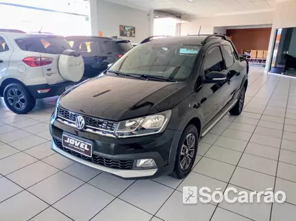 Volkswagen SAVEIRO CD CROSS G6 1.6 16V MSI na cor Preta em Ponta Grossa / PR - 6836104