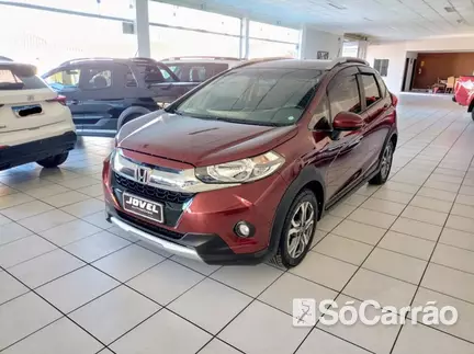Honda WR-V EX 1.5 16V CVT FLEXONE na cor Vermelha em Ponta Grossa / PR - 6847877