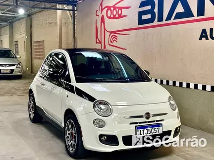 Fiat 500 SPORT AIR 1.4 16V na cor Branca no Porto Alegre / RS - 6770012