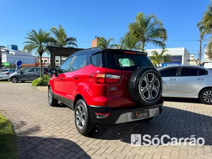 Ford ECOSPORT FREESTYLE 1.5 12V na cor Vermelha em Tubarão / SC - 6951162