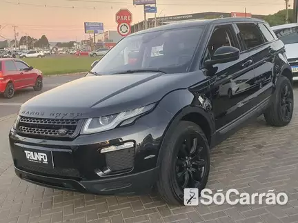 Land Rover RANGE ROVER EVOQUE SE 2.0 TB-SI4 na cor Preta em Ponta Grossa / PR - 6690514
