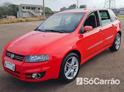 Fiat STILO SPORTING 1.8 8V na cor Vermelha em Ponta Grossa / PR - 6853316