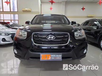 Hyundai SANTA FE GLS 4WD 3.5 V6 AT na cor Preta no Porto Alegre / RS - 6425964