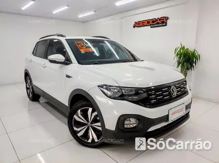 Volkswagen T-CROSS COMFORTLINE 200 1.0 TSI AT na cor Branca em Campo Largo / PR - 6390317