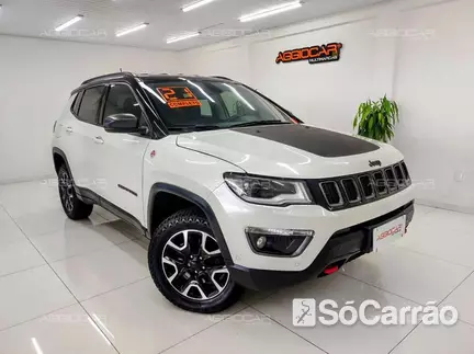 JEEP COMPASS TRAILHAWK 4X4 2.0 TB AT9 DIES na cor Branca em Campo Largo / PR - 6470504