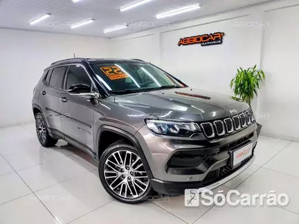 JEEP COMPASS LIMITED 4X2 1.3 T270 TB AT6 na cor Cinza em Campo Largo / PR - 6566526