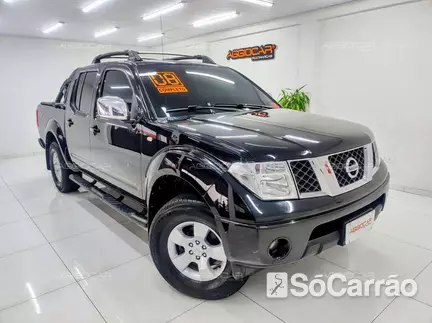 Nissan FRONTIER CD SEL 4X4 2.5 TB-IC AT na cor Preta em Campo Largo / PR - 6754408