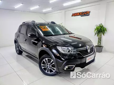 Renault STEPWAY ICONIC 1.6 16V SCE CVT na cor Preta em Campo Largo / PR - 6782167