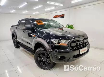 Ford RANGER CD STORM 4X4 3.2 20V TDCI AT na cor Preta em Campo Largo / PR - 6895843