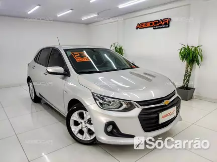 Chevrolet ONIX LTZ(R7J) 1.0 TB 12V AT6 na cor Prata em Campo Largo / PR - 6900894