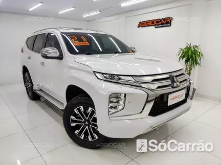 Mitsubishi PAJERO SPORT HPE-S 4X4 2.4 TB AT na cor Branca em Campo Largo / PR - 6952444