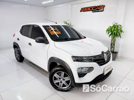 Renault KWID ZEN 1.0 12V na cor Branca em Campo Largo / PR - 6975529