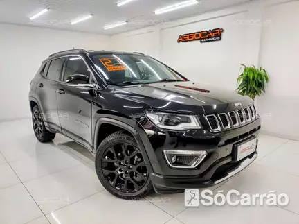 JEEP COMPASS LIMITED(HIGH TECH) 4X2 2.0 16V AT6 na cor Preta em Campo Largo / PR - 6980904