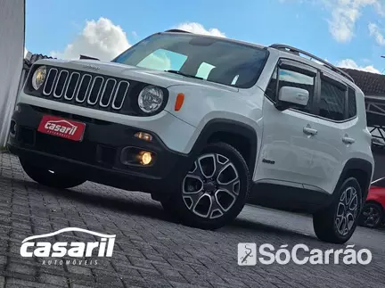 JEEP RENEGADE LONGITUDE 1.8 16V AT6 na cor Branca em Curitiba / PR - 6413875