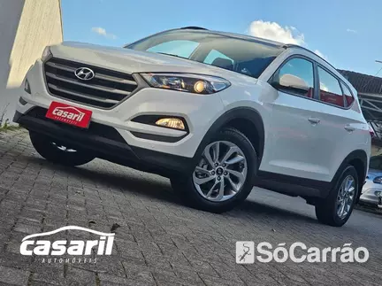 Hyundai NEW TUCSON GLS 1.6 16V TB DCT na cor Branca em Curitiba / PR - 6926493