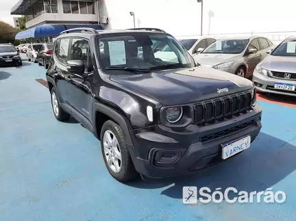 JEEP RENEGADE 1.3 T270 TB AT6 na cor Preta no Porto Alegre / RS - 6886263