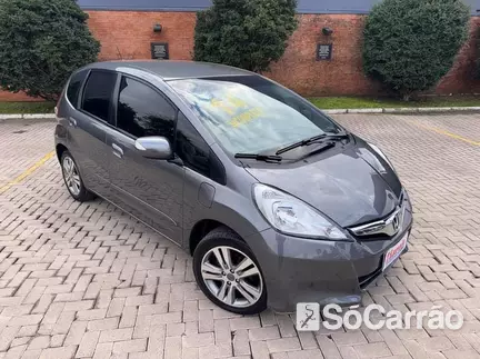 Honda FIT DX 1.5 16V CVT FLEXONE na cor Cinza no Porto Alegre / RS - 6802832