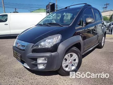 Fiat IDEA ADVENTURE 1.8 16V DUAL na cor Preta no Porto Alegre / RS - 6433181