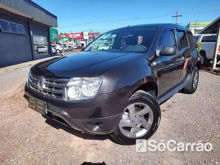 Renault DUSTER 1.6 16V HIFLEX na cor Preta no Porto Alegre / RS - 6648959