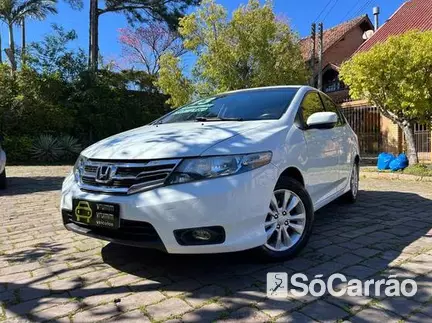 Honda CITY LX 1.5 16V AT na cor Branca no Porto Alegre / RS - 6939002
