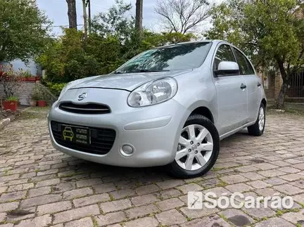 Nissan MARCH SV 1.6 16V na cor Prata no Porto Alegre / RS - 6972022