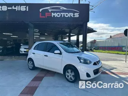 Nissan MARCH 1.0 16V na cor Branca em Curitiba / PR - 6548665