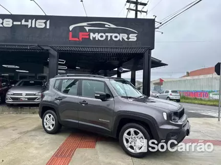 JEEP RENEGADE 1.3 T270 TB AT6 na cor Cinza em Curitiba / PR - 6760711