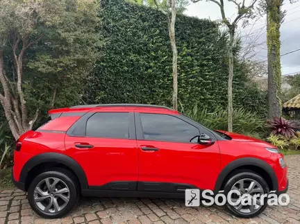 Citroen C4 CACTUS FEEL 1.6 16V AT na cor Vermelha no Porto Alegre / RS - 6827800