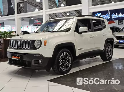 JEEP RENEGADE LONGITUDE 1.8 16V AT6 na cor Branca em Curitiba / PR - 6587055