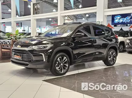 Chevrolet TRACKER PREMIER 1.2 TURBO 12V AT6 na cor Preta em Curitiba / PR - 6678451